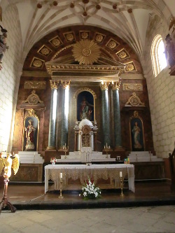 Retablo mayor de la iglesia de Santo Tomás Apóstol